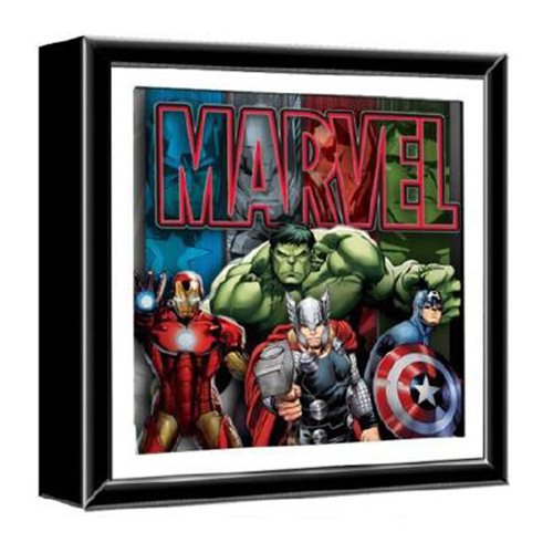 Marvel Avengers Wood Shadow Box